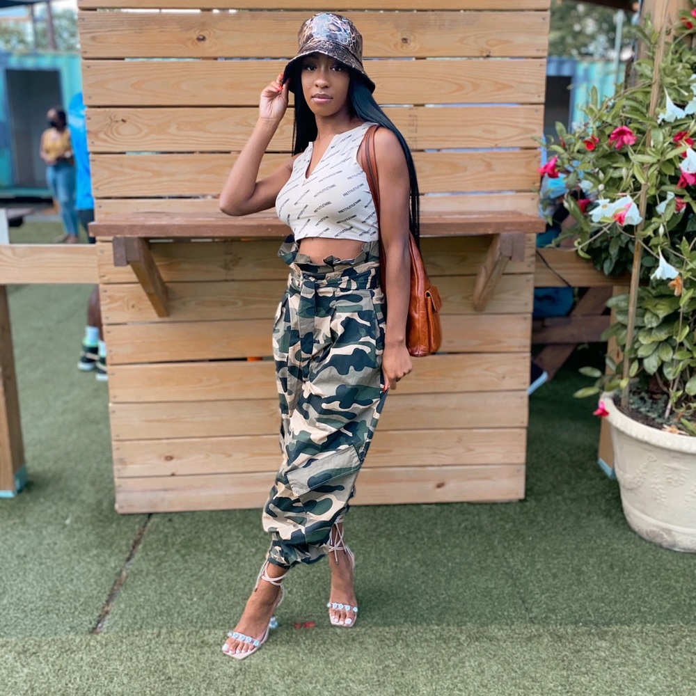 Oversized Camo Pants